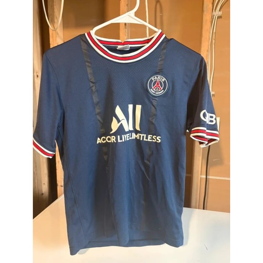 PSG Paris Saint-Germain Messi #30 Soccer Jersey Navy Blue